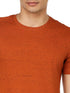 Ravin Men's Ribbed Crew Neck Solid Basic Cotton T-Shirt