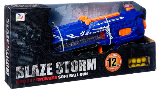 مسدس الكرات اللينة Blaze Storm اليدوي للأطفال من Zecong Toys - متعدد الألوان