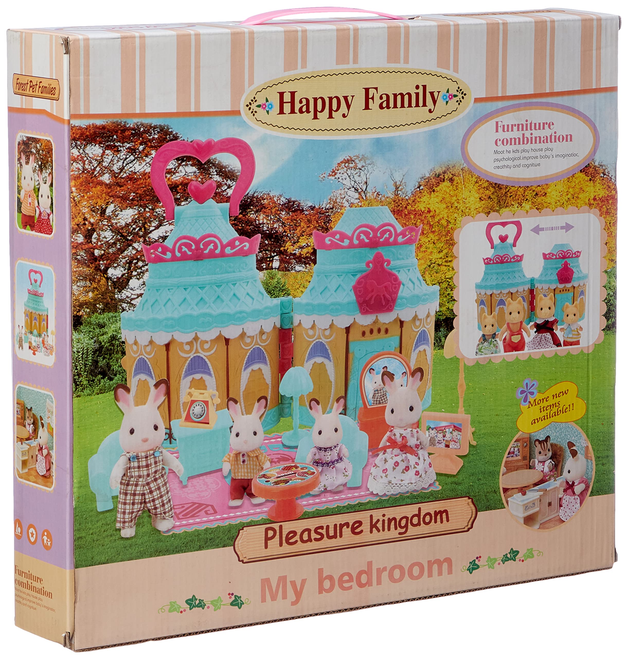 Forest Pet Families 20032 Happy Family Playset for Girls