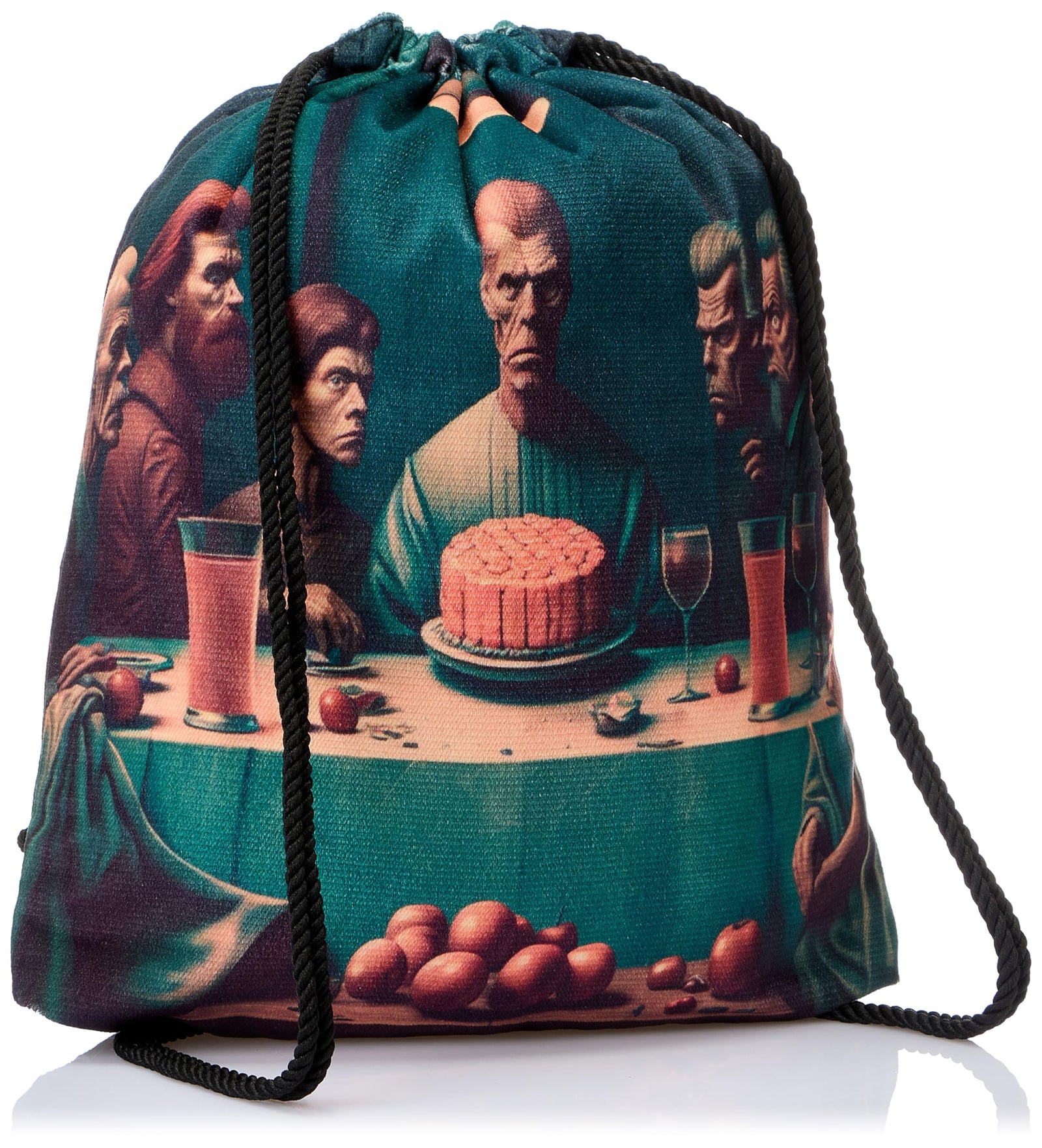 TAT DRAWSTRING BAG - 744, MultiColor, Large