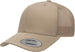 Yupoong Men Cap Hat Khaki Casual Adjustable Baseball Cap