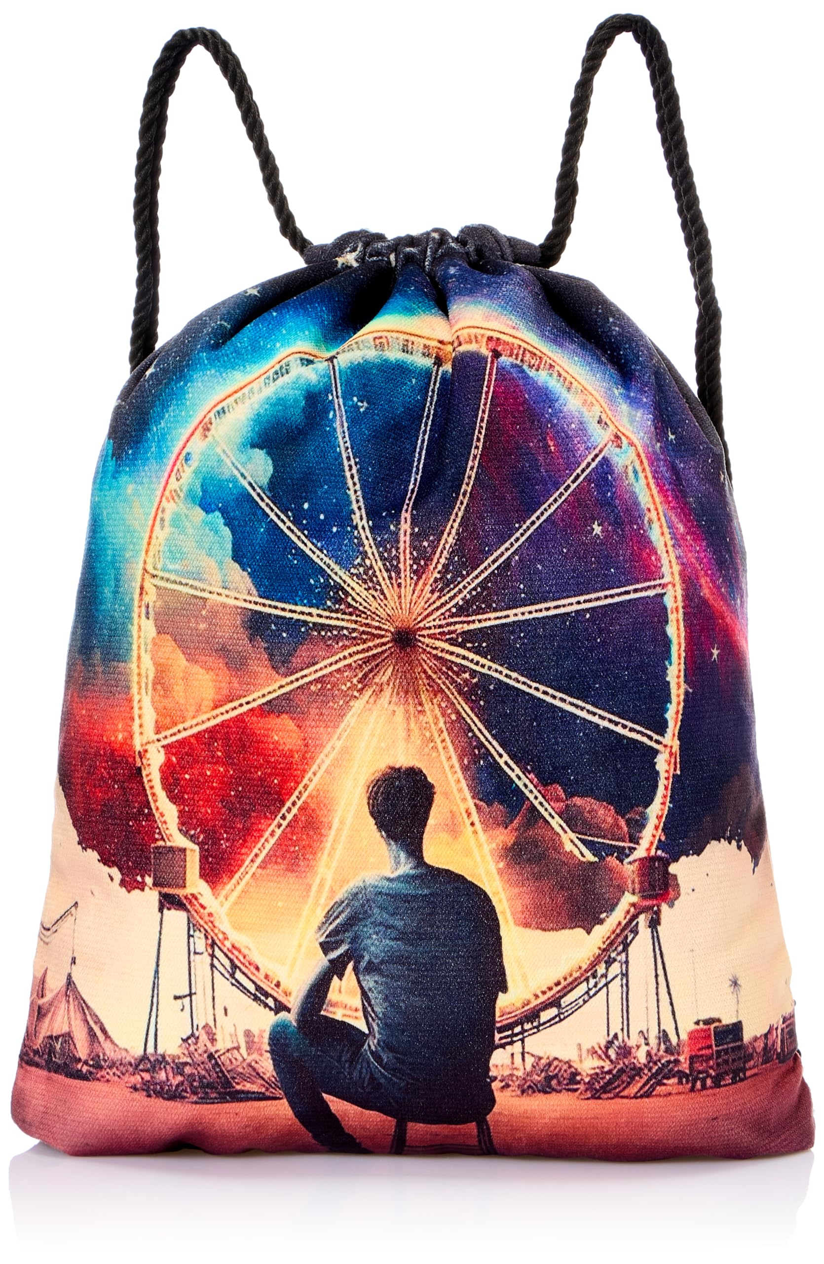 شنطة برباط من تات - 1008، متعددة الالوان، مقاس L