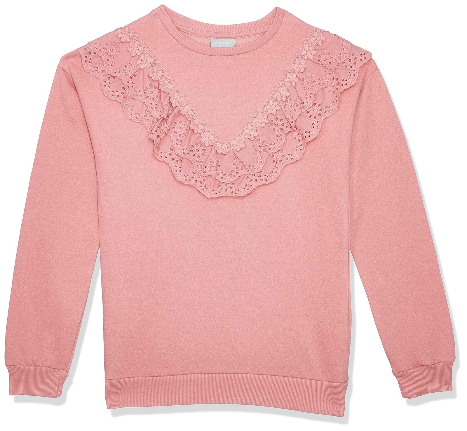 MATALAN basic long sleeve with ruffles soft and comfy for girls - Safqqa Egypt