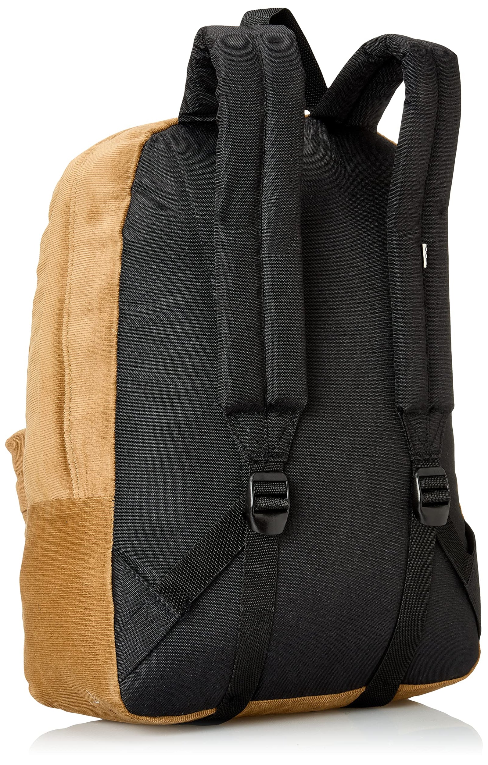Vans Logo Zip-Up Canvas Backpack for Women - Brown