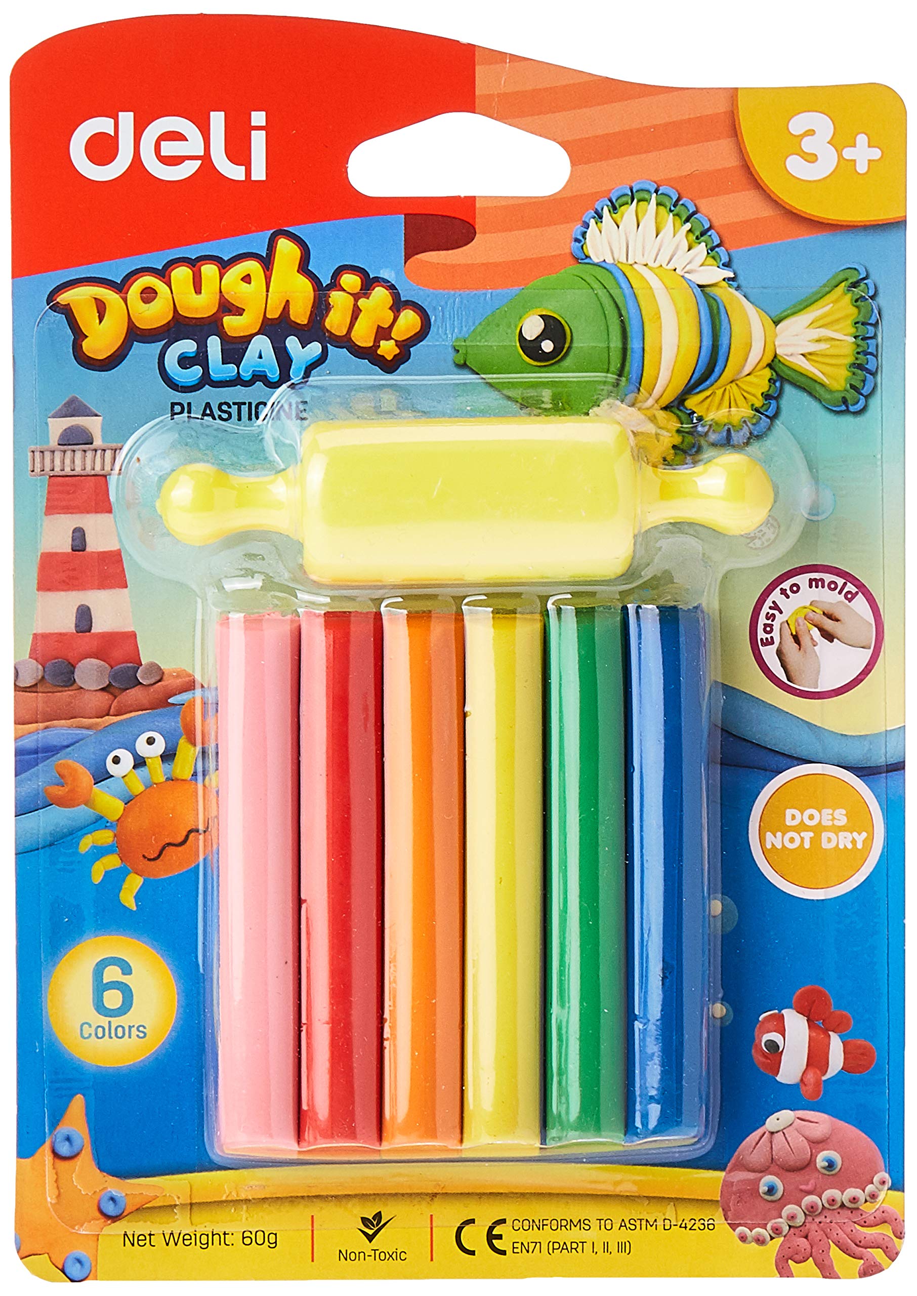 Deli ED75011 Plasticine Easy to mold ED75011-