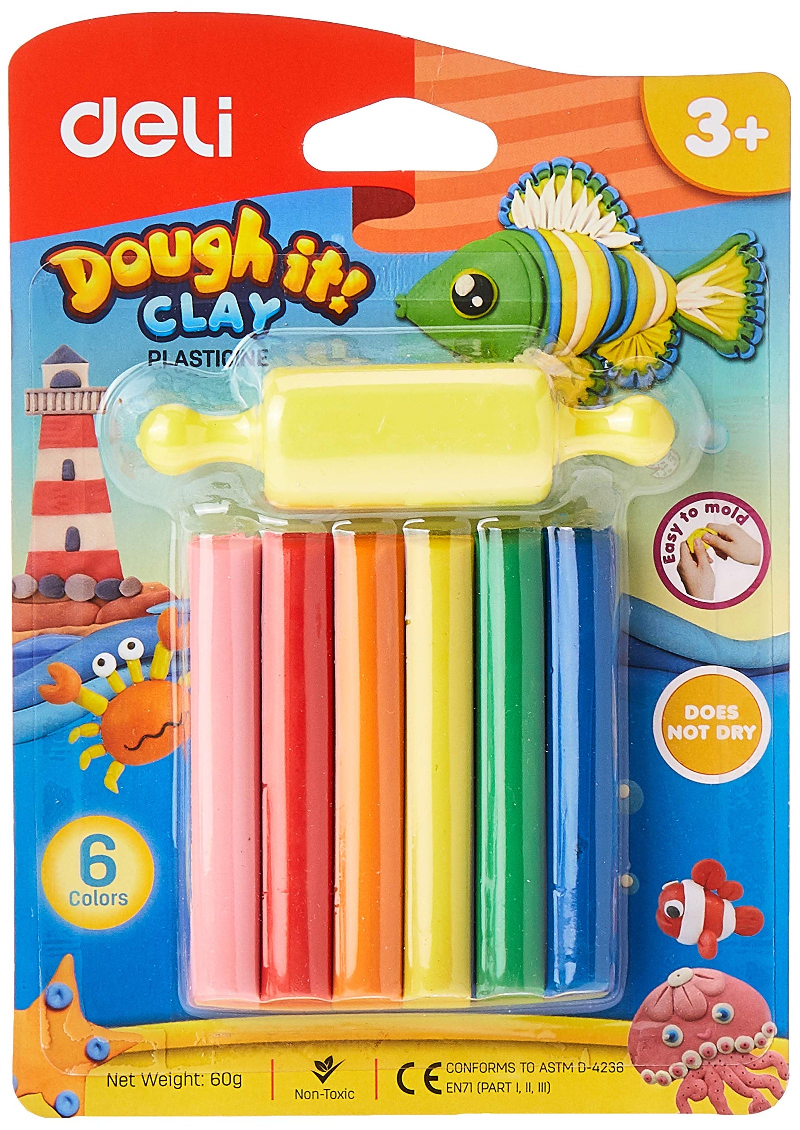 Deli ED75011 Plasticine Easy to mold ED75011-