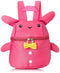 Kids Fabric Backpack with Cute Rabbit Design and Front Pocket