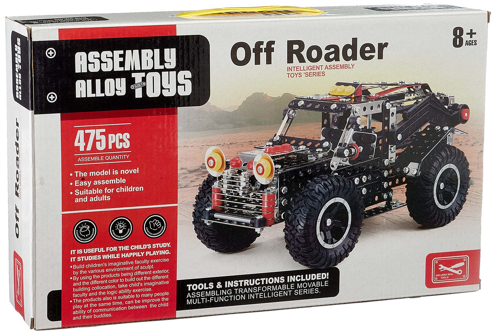 off roader intelligent assembly toys