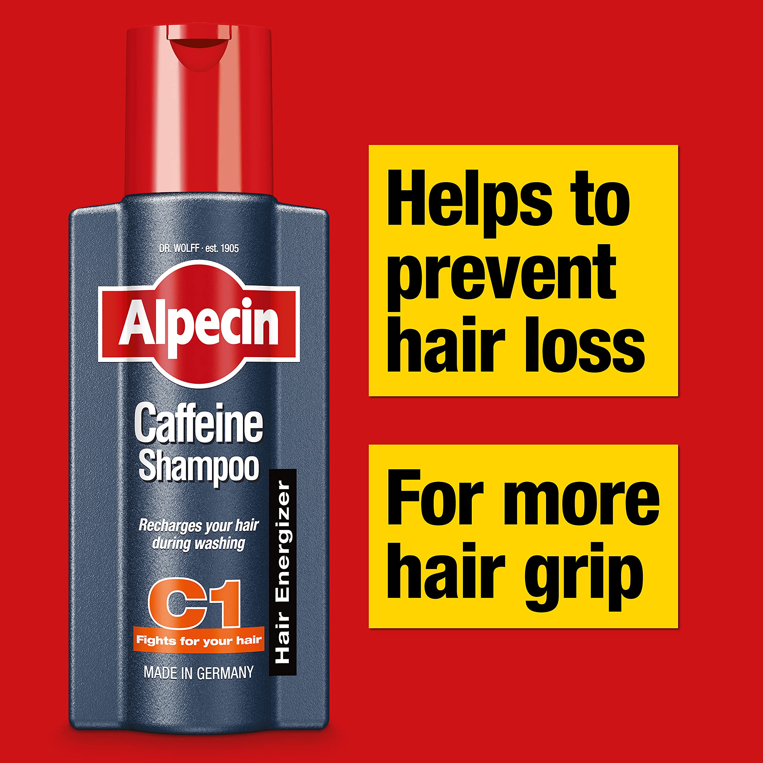 Alpecin Men's C1 Caffeine Shampoo - Safqqa Egypt