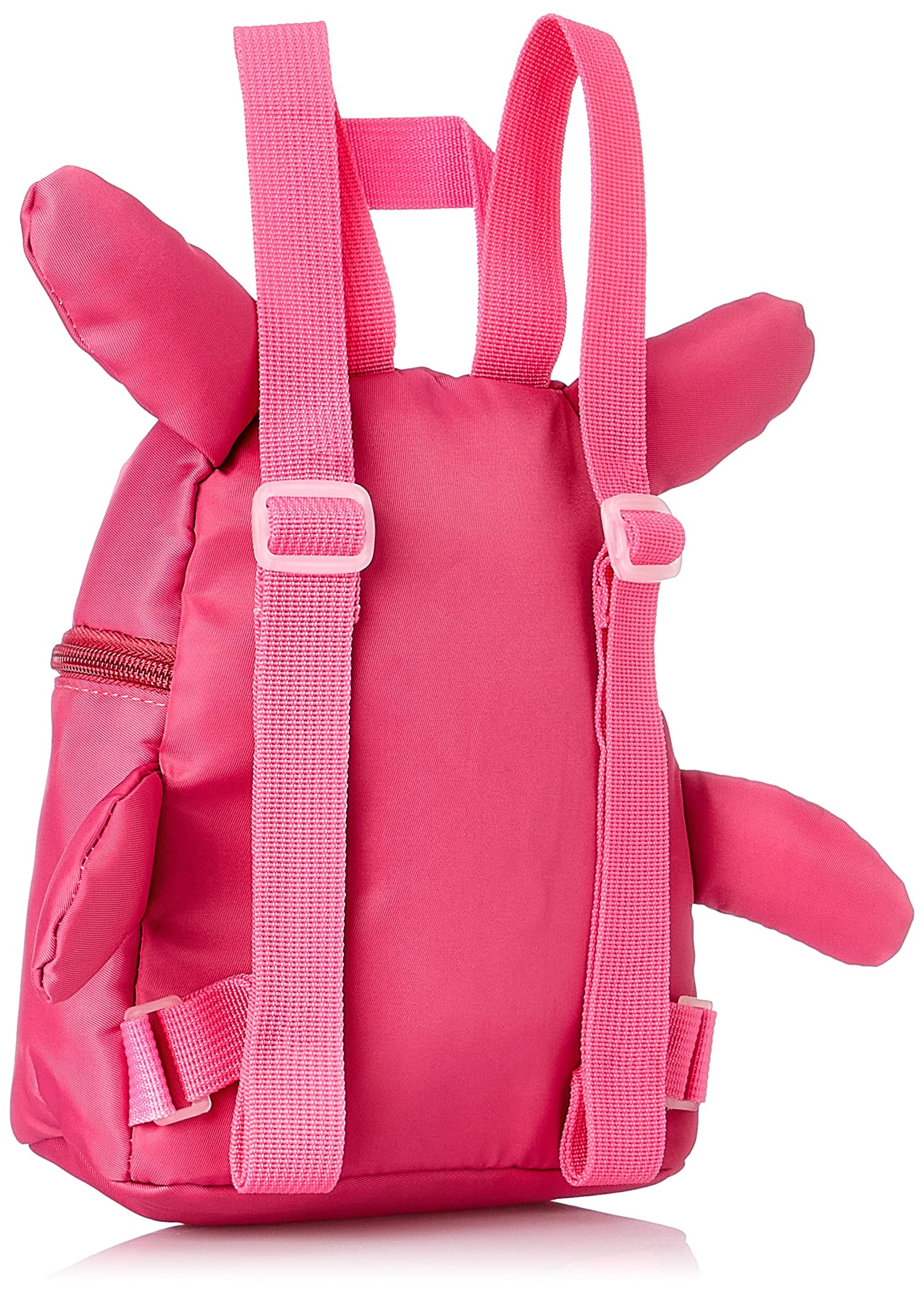 Kids Fabric Backpack with Cute Rabbit Design and Front Pocket