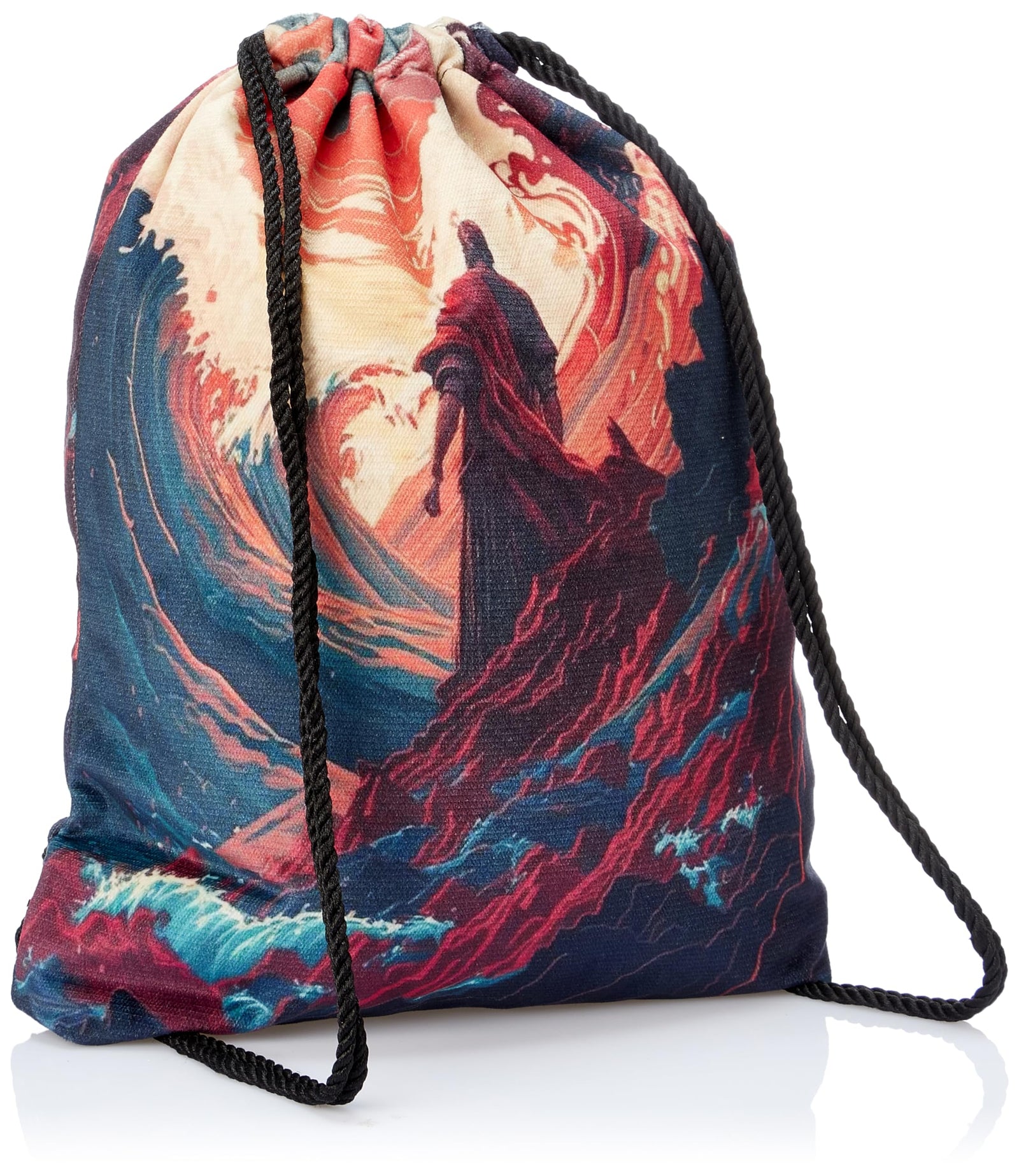 TAT DRAWSTRING BAG - 569, MultiColor, Large