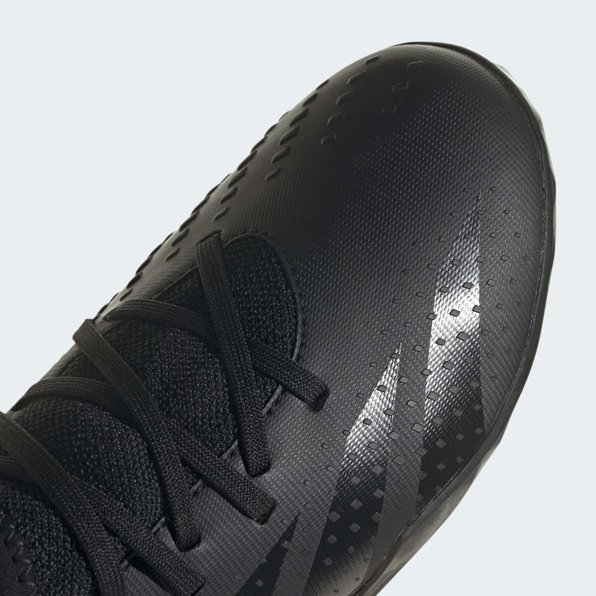 Adidas unisex-child PREDATOR ACCURACY.3 CBLACK/CBLACK/FTWWHT GW7080 FOOTBALL/SOCCER SHOES for Unisex Sneakers