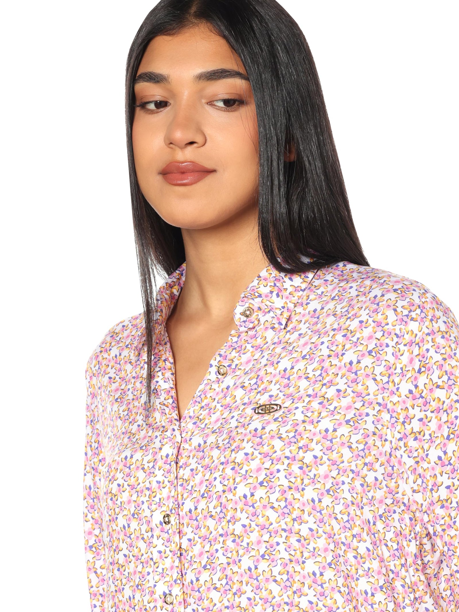 U.S. Polo Assn Women’s Blouse – Classic & Stylish