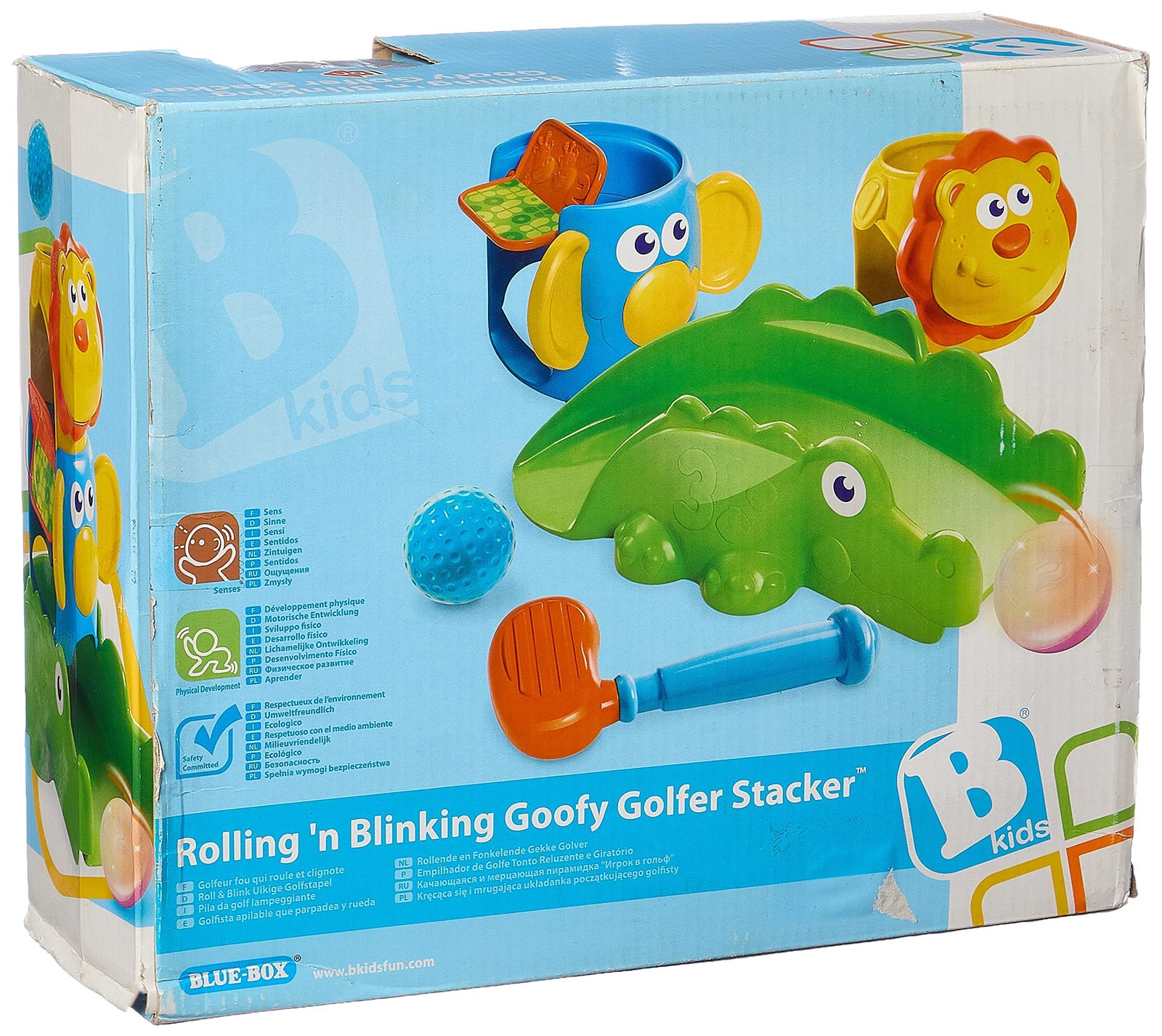 Bkids Rolling n Blinking Goofy Golfer Stacker