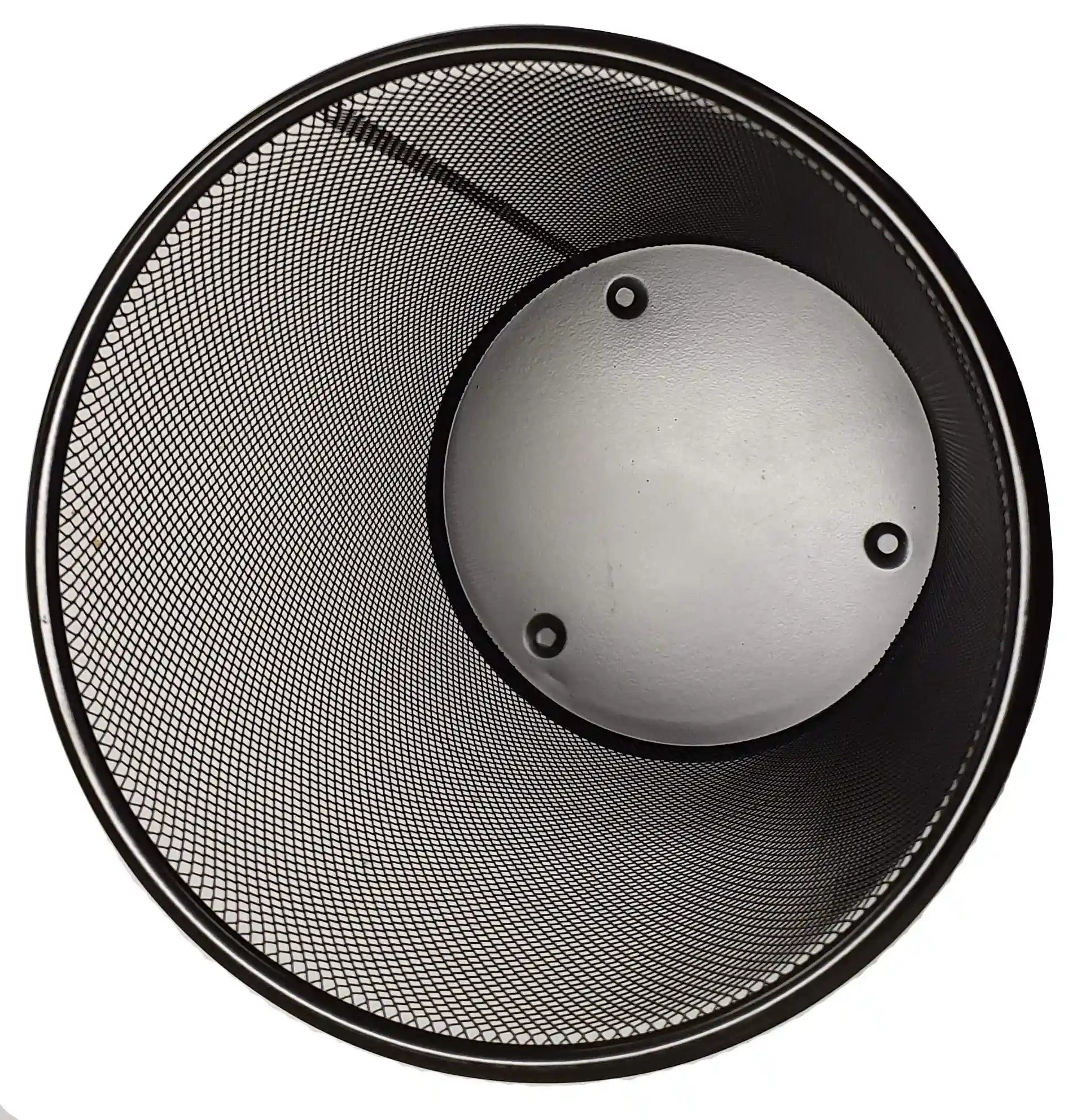 Divchi Circular Mesh Wastebasket Trash Can, Waste Basket Garbage Can Bin for Bathrooms, Kitchens, Home Offices, Dorm Rooms(BLACK) - Safqqa Egypt