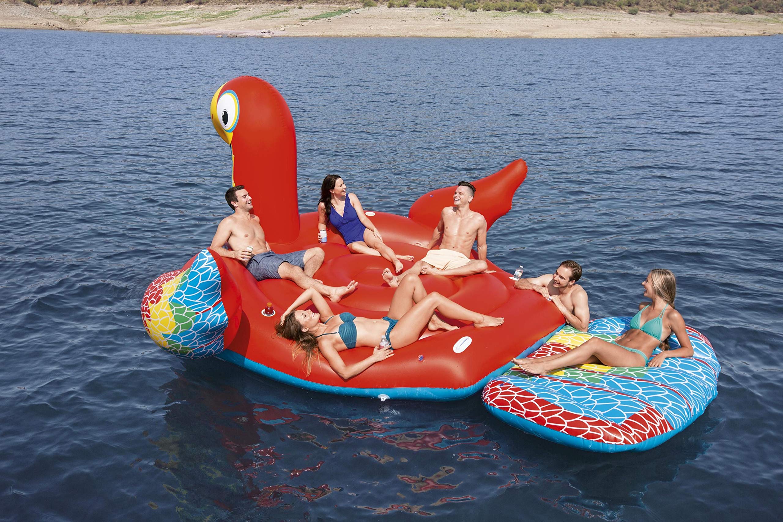 Bestway Giant Parrot Inflatable Party Pool – 6 Person Capacity