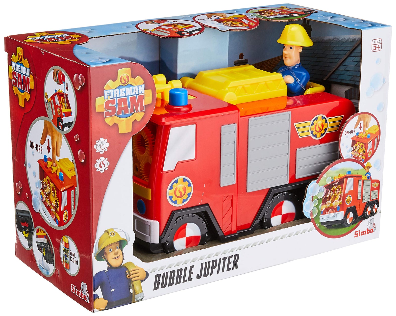 SMOBY Simba Fireman Sam – Jupiter Bubble Maker