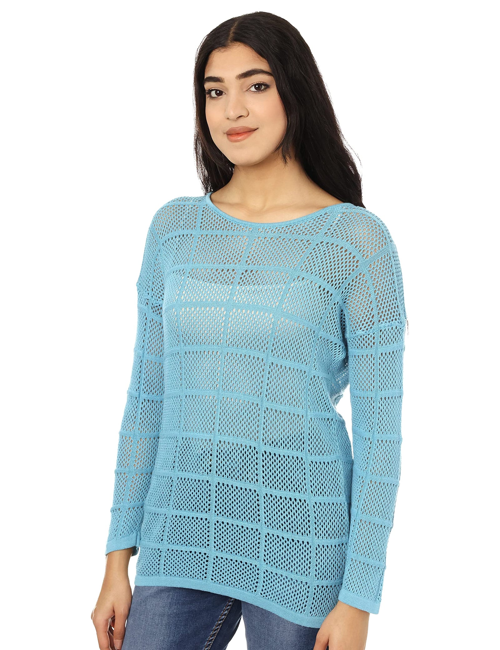 بلوزة Dockland للنساء تجمع بين الأناقة والراحة لتكون قطعة أساسية متعددة الاستخدامات في خزانة الملابس.