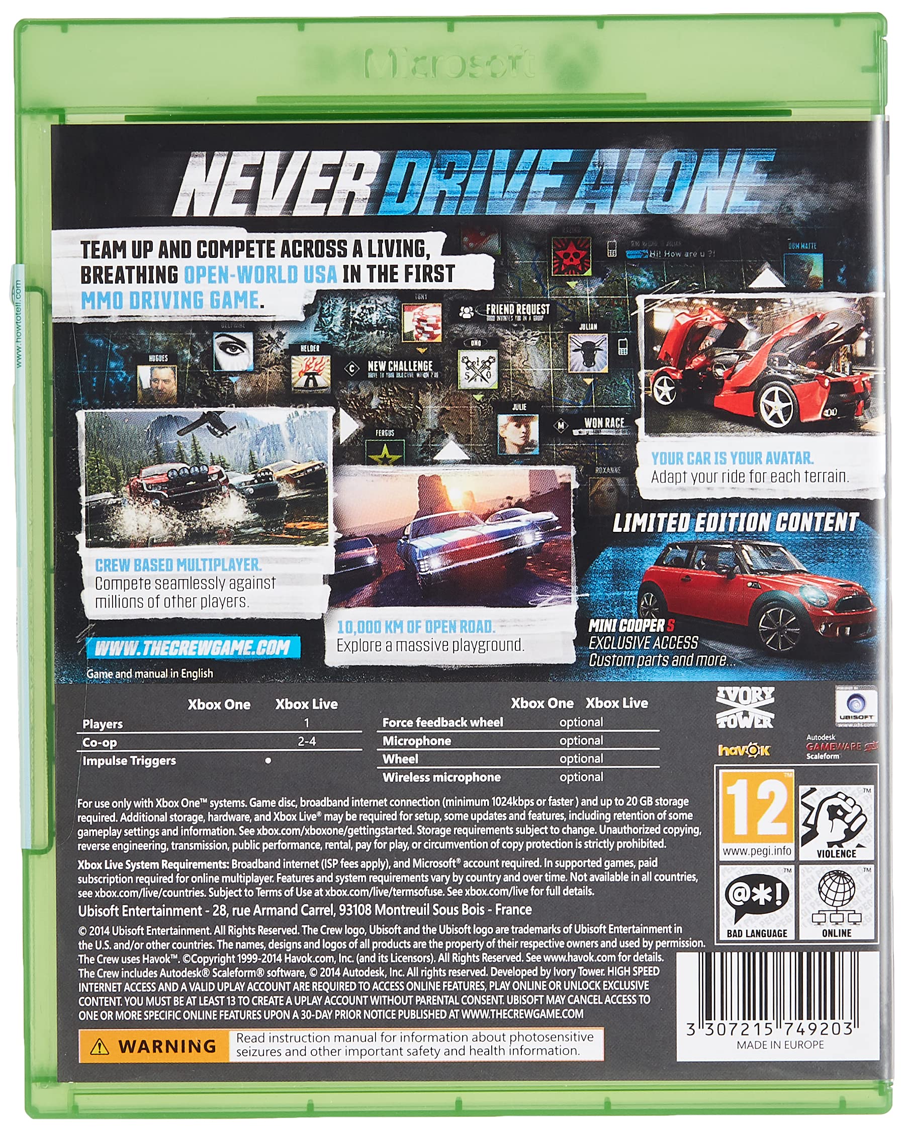 إصدار محدود من لعبة The Crew من يوبيسوفت – Safqqa Egypt
