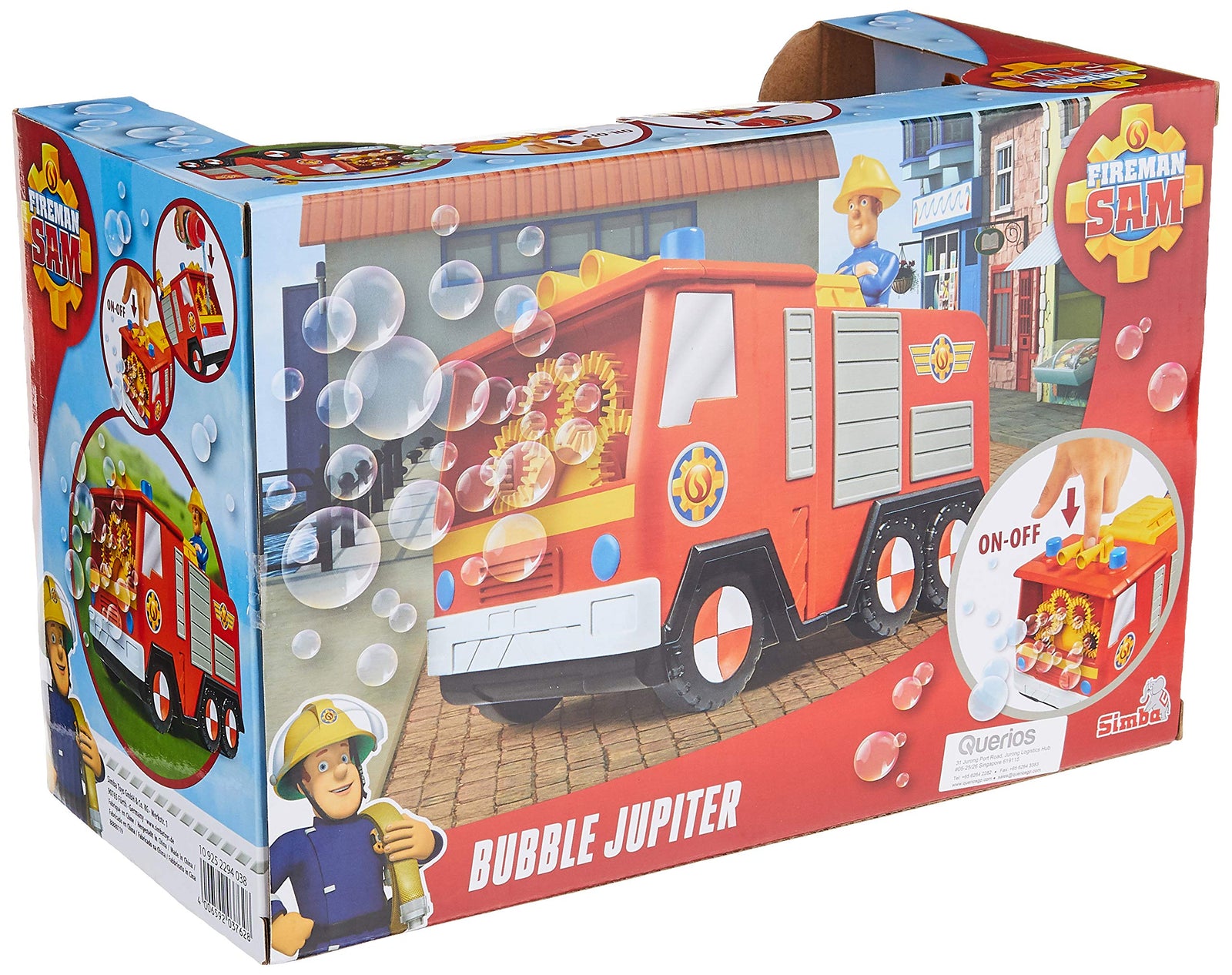 SMOBY Simba Fireman Sam – Jupiter Bubble Maker