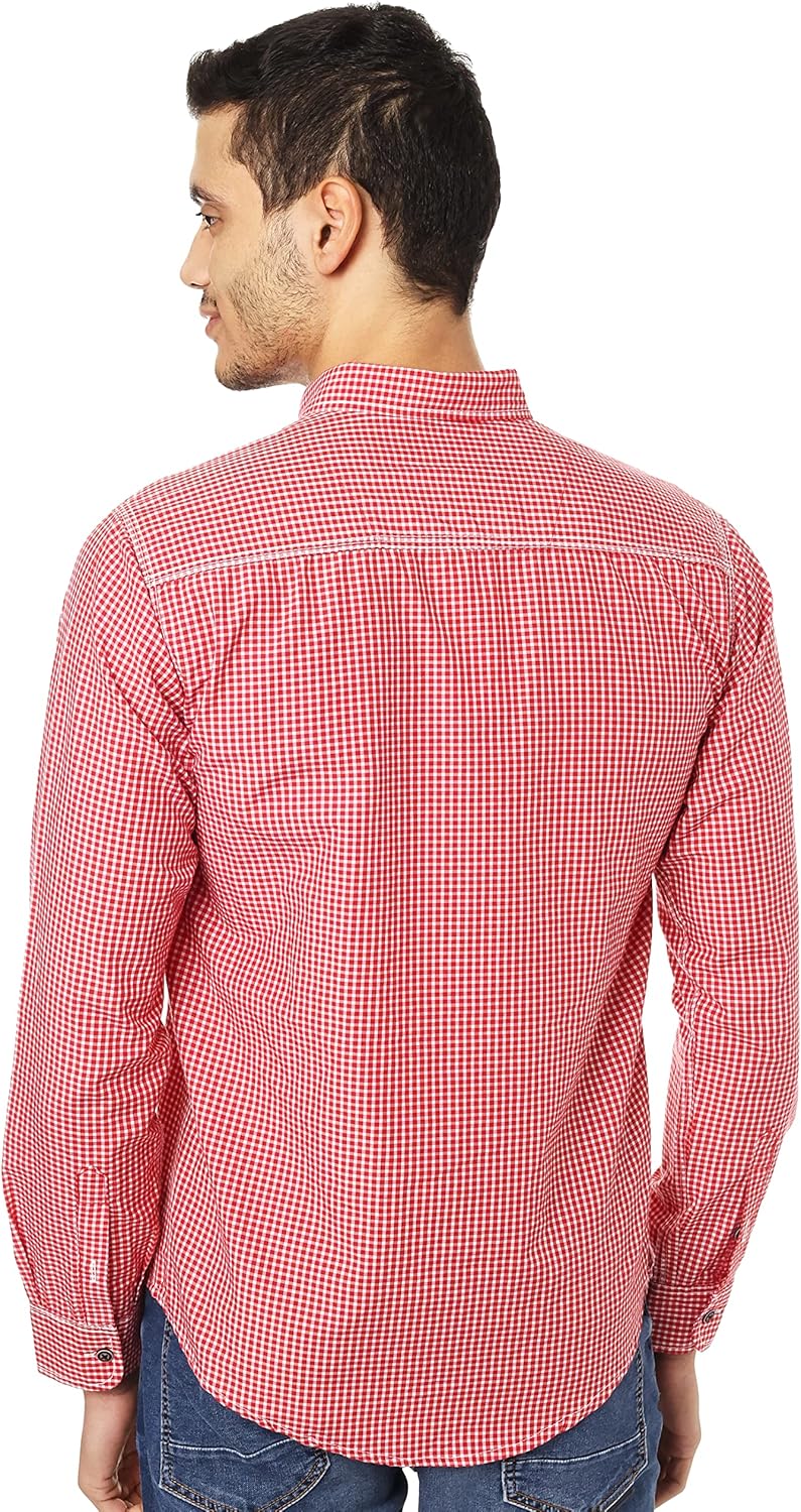 White Rabbit Men's Casual Long Sleeve Shirt