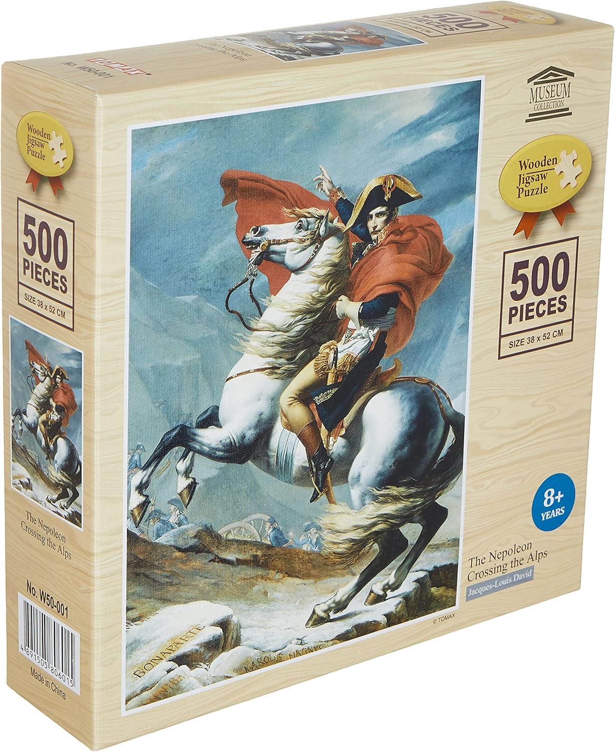 Tomax The Napoleon Crossing The Alps 500pcs wooden puzzle