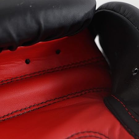 Adidas Hybrid Boxing Gloves – Free Size, Black/Red