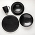 Fathy Mahmoud Porcelain tableware Dinner Set Coup 30 pcs. - Black moon 1 Base box - Safqqa Egypt