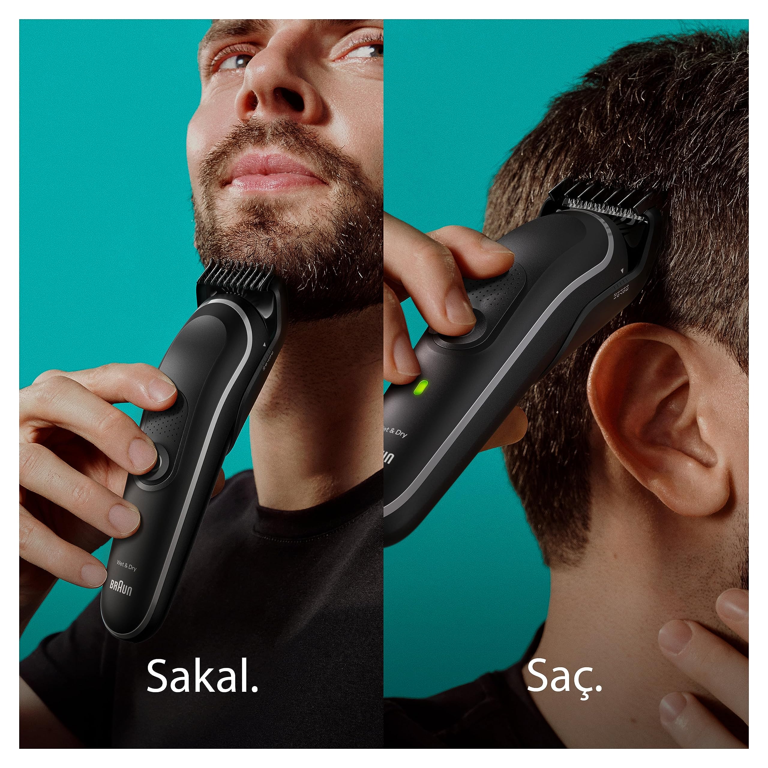 براون ستايل كيت 5 MGK5420 أداة متعددة الاستخدامات للعناية من الرأس إلى القدمين. صُمم لتشذيب اللحية، الجسم، الأنف والأذن بدقة وراحة.