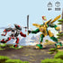 Lego NINJAGO Lloyd’s Mech Battle EVO Building Set 71781, with 2 Action Figures, 2 Posable Ninja Action Figures to Build, Ninja Toy for Kids Ages 6+ with Bone Warrior and Golden Lloyd Minifigures-Damage Box
