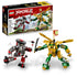 Lego NINJAGO Lloyd’s Mech Battle EVO Building Set 71781, with 2 Action Figures, 2 Posable Ninja Action Figures to Build, Ninja Toy for Kids Ages 6+ with Bone Warrior and Golden Lloyd Minifigures-Damage Box