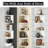 Greenco Corner Shelf – 5-Tier Floating Wall Shelves