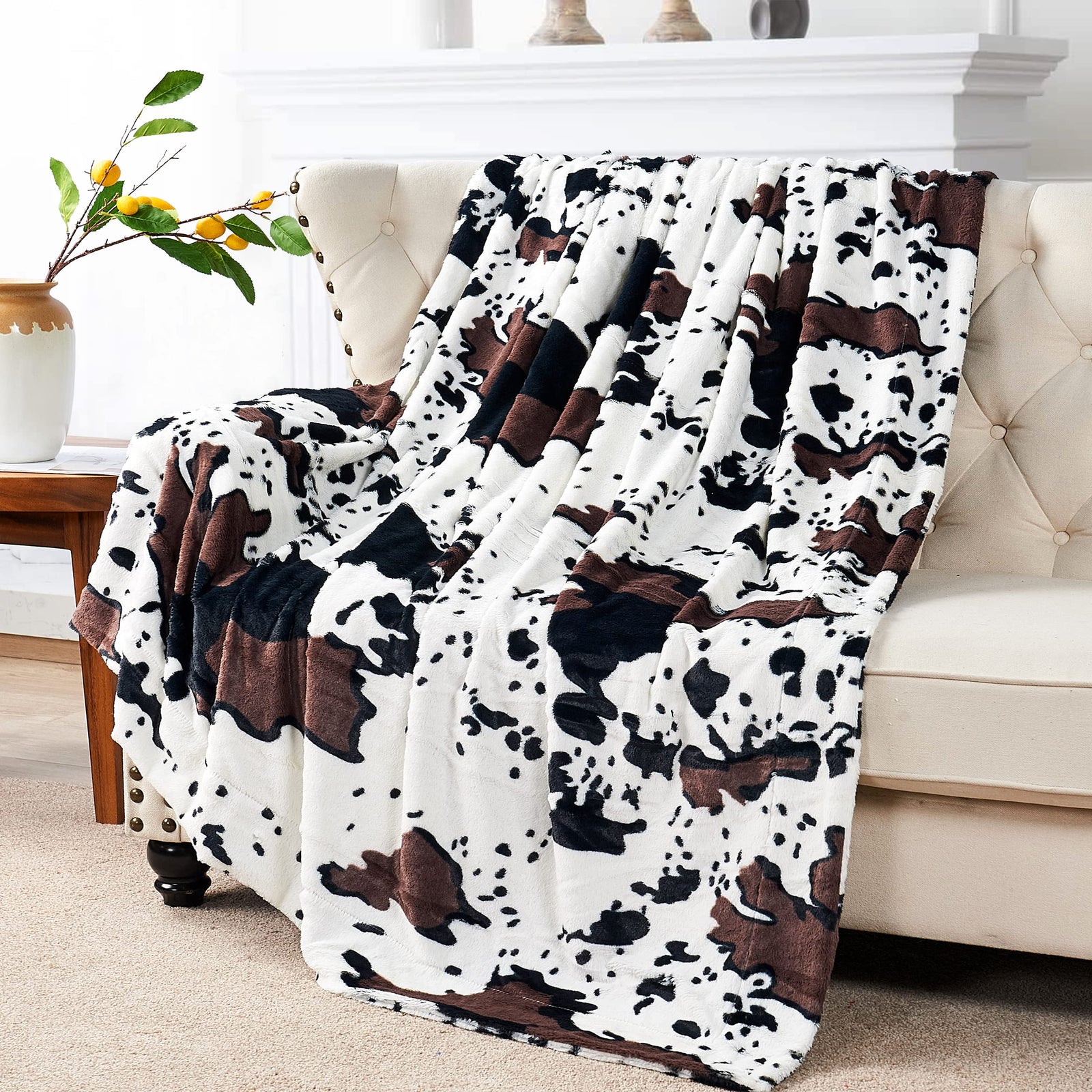 Home Soft Things Animal Printed Throw, 50