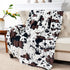 Home Soft Things Animal Printed Throw, 50" x 60", Cow
