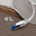 KabelDirekt â€“ 1.5m â€“ Flat Ethernet/LAN/network cable (Cat 7, 10Gbps, RJ45 connector, highly flexible, suitable for permanent installation, for maximum optical fibre speeds, white)