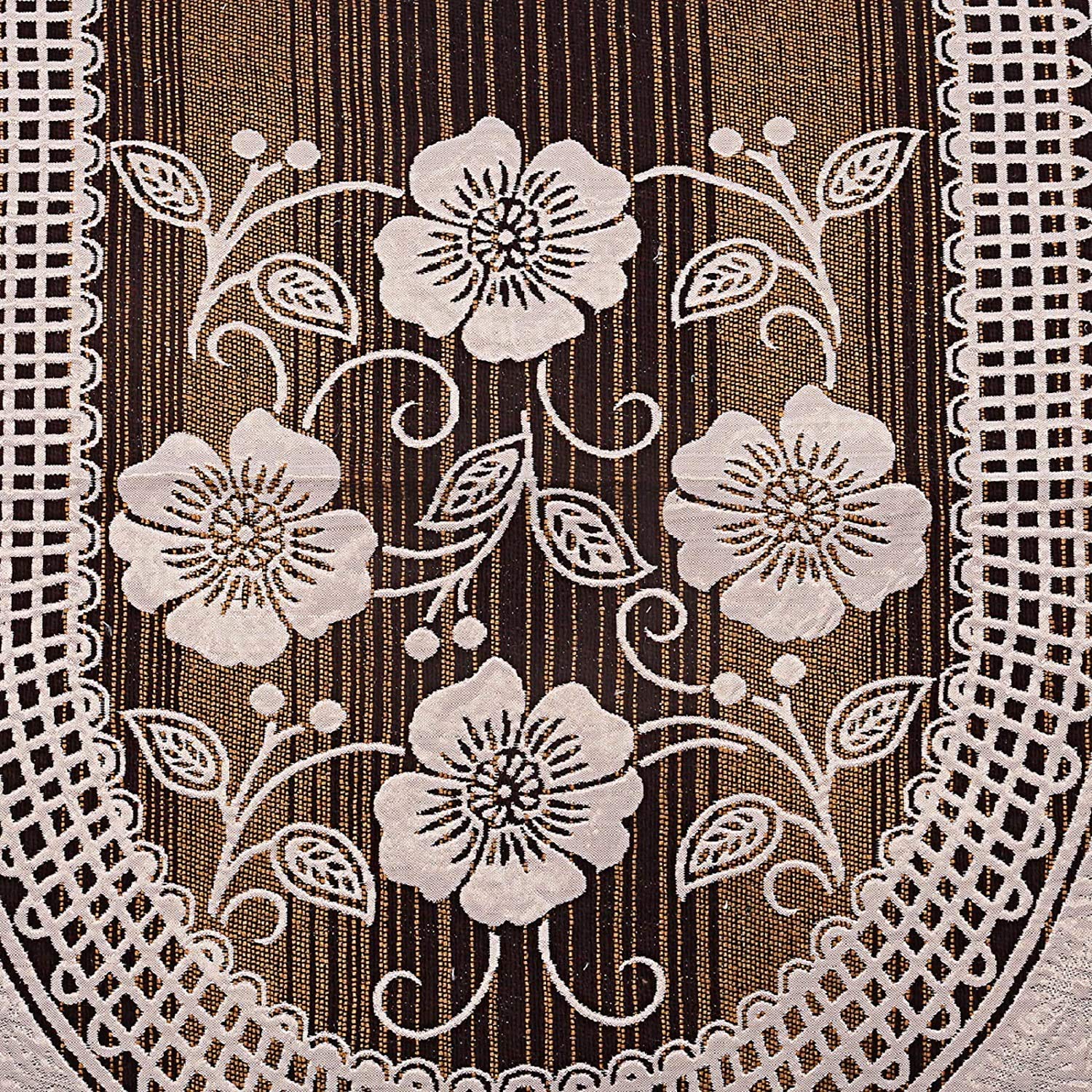 غطاء أريكة من فن هومز بطباعة أزهار ومكون من ٦ قطع، مناسب لأرائك تتسع لخمسة مقاعد، يوفر حماية وأناقة في نفس الوقت. قابل للاستخدام على الجانبين، يساعد على الحفاظ على نظافة الأريكة ويضيف لمسة زخرفية لغرف المعيشة، 