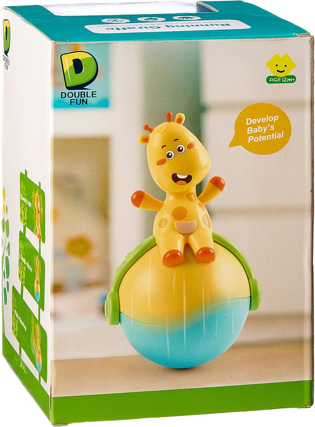 لعبة طفل مزدوجة المرح