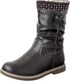 Sprox Studded Detail Slouch Side-Zip Mid-Calf Boots for Girls