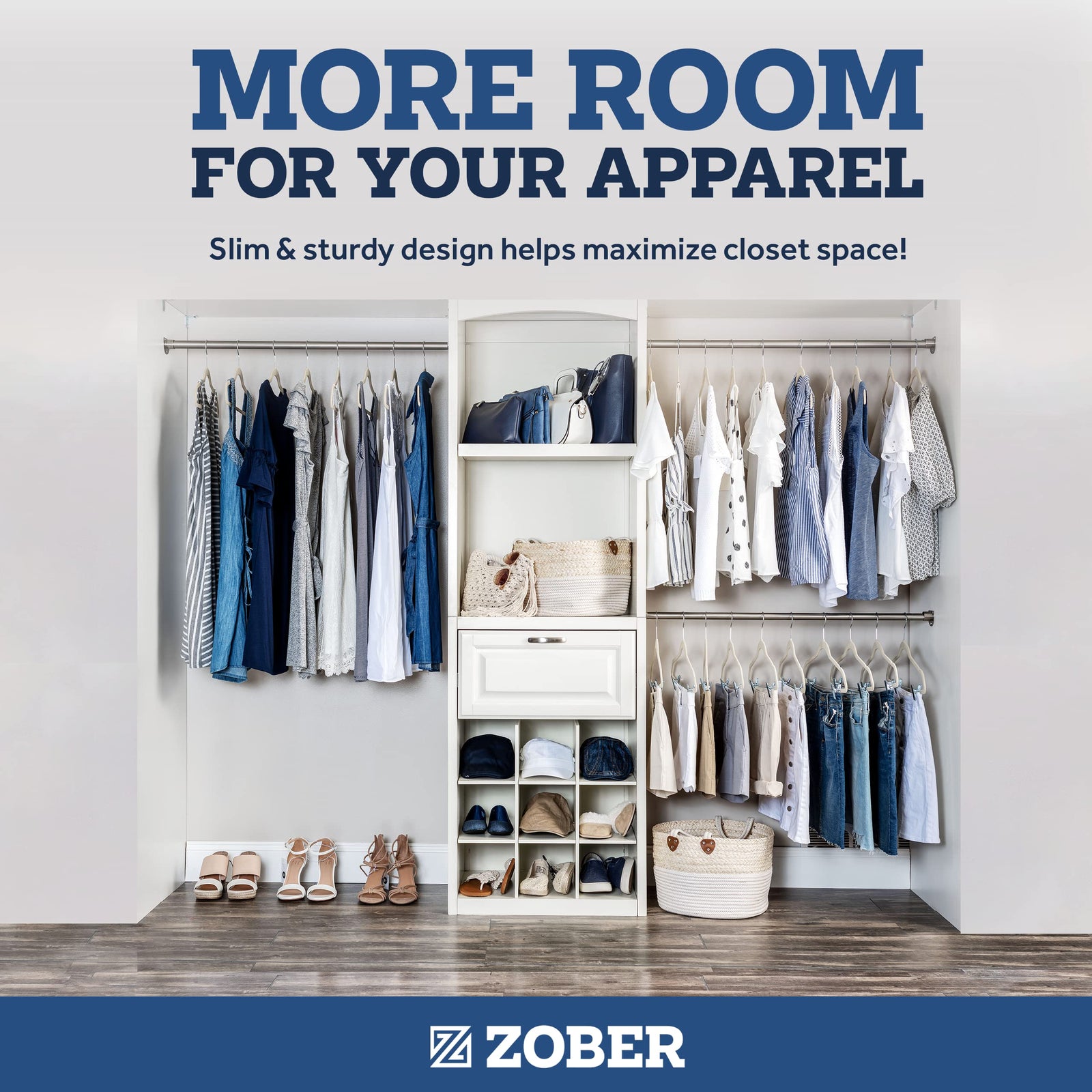 Zober Velvet Hangers 50 Pack – Coats, Pants & Dress Clothes