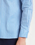 Diverse Men's Striped Regular Fit Cotton Formal Shirt