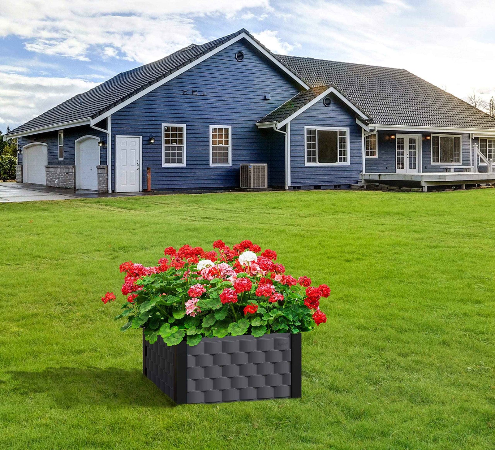 حوض زراعة بلاستيكي مرتفع من Cosmoplast