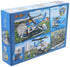 BanBao B7008 City Series Police Station Helicopter Building Blocks Set