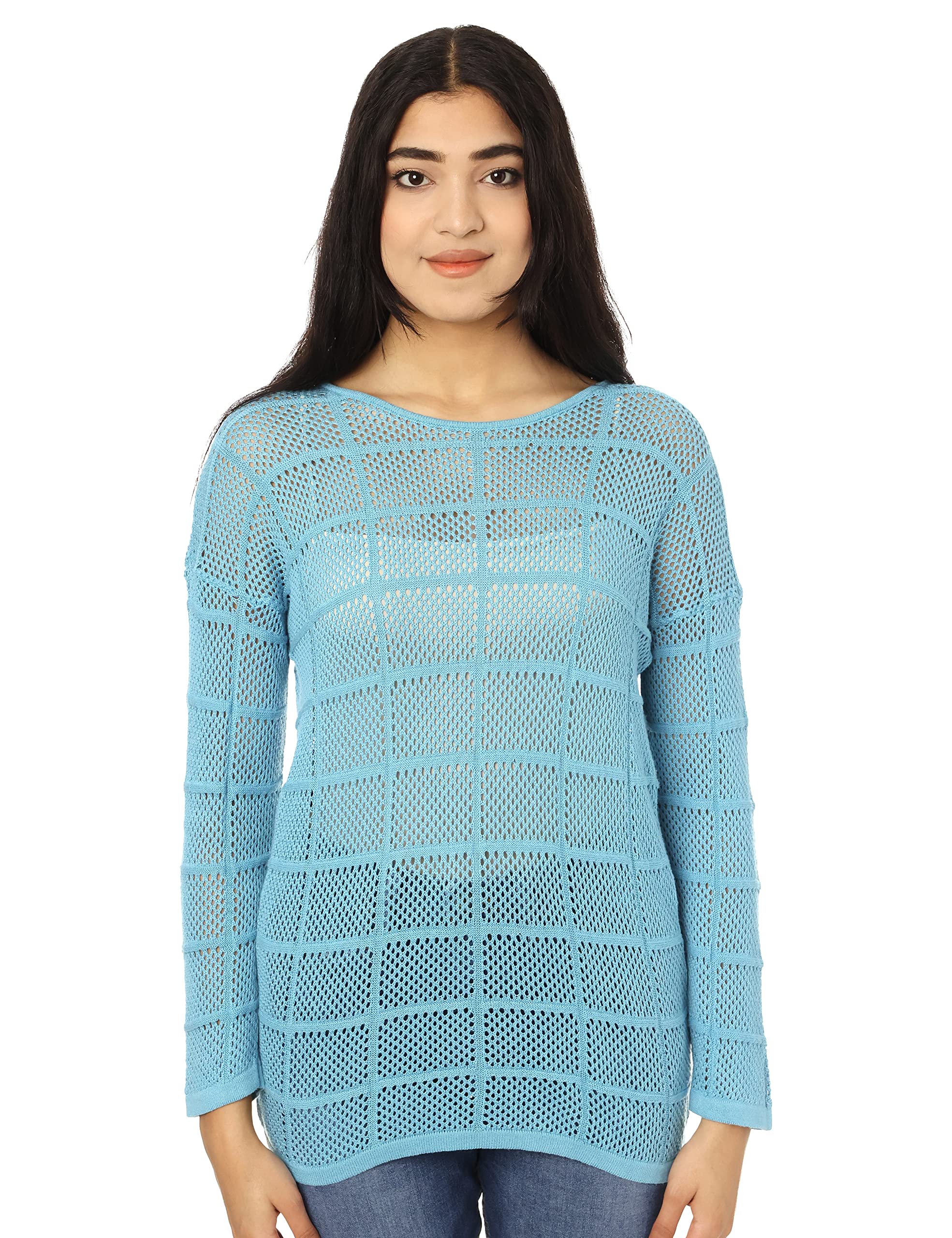 بلوزة Dockland للنساء تجمع بين الأناقة والراحة لتكون قطعة أساسية متعددة الاستخدامات في خزانة الملابس.