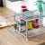 Home Zone Living Kitchen Sink Organizer – Sliding Basket, Inside Cabinet Storage
