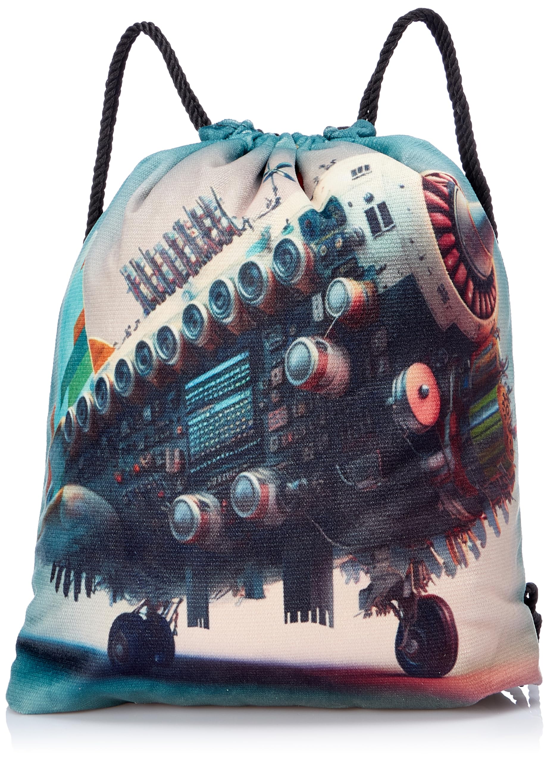 شنطة برباط من تات - 580، متعددة الألوان، كبير L