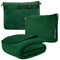 PAVILIA Travel Blanket & Pillow 2-in-1 Soft Airplane Set – Compact and Packable - Safqqa