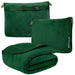 PAVILIA Travel Blanket & Pillow 2-in-1 Soft Airplane Set – Compact and Packable - Safqqa