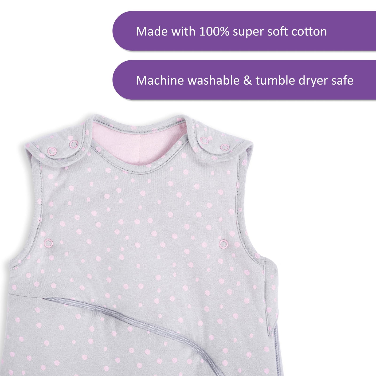 Snüz SnuzPouch Infant Sleeping Bag – Clever Nappy Change Zip