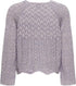 Only Women Pullover Lavender Casual Knit Sweater