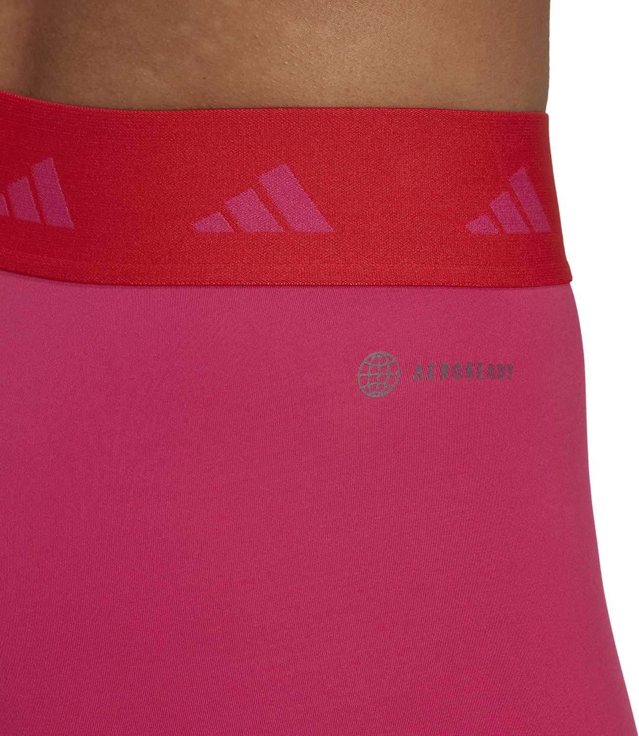 Adidas Women's TF Long Training Tights - Team Real Magenta (Model HL6085)